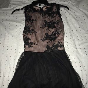 Black lace dress worn once